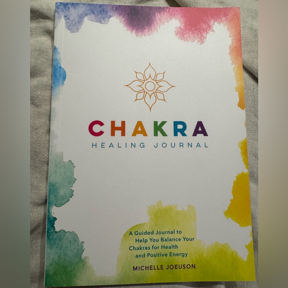 Chakra Healing Journal with Colorful Cover